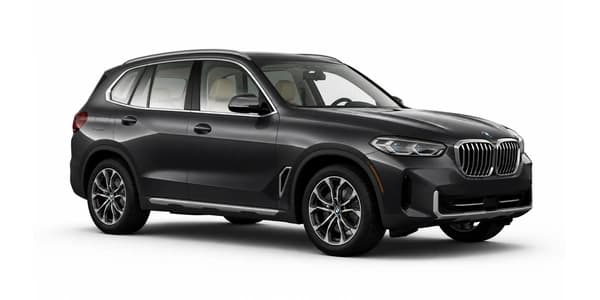 BMW X5 SUV rental car – front three-quarter view